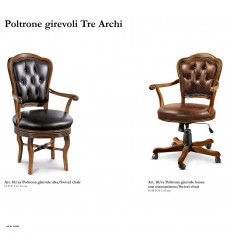 Poltrona girevole art W374NS