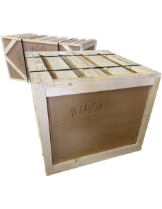 Tavolino quadrato da salotto Classico con vetro apribile a ribalta W1016/L 2